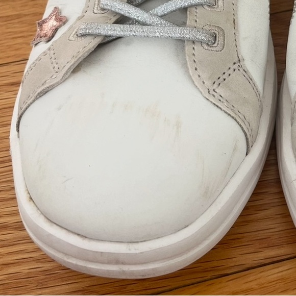 Hey Dude Karina Metallic Star White Shoes Size 8 - Picture 9 of 9